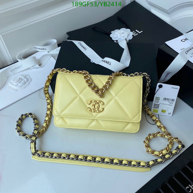 Chanel Bags -(Mirror)-Diagonal-,Code: YB2414,$: 189USD