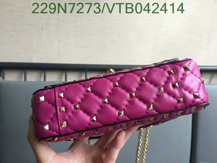 Valentino Bag-(Mirror)-Rockstud Spike,Code: VTB042414,$:229USD