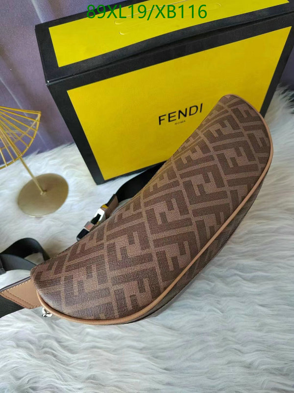 Fendi Bag-(4A)-Diagonal-,Code: XB116,$: 89USD