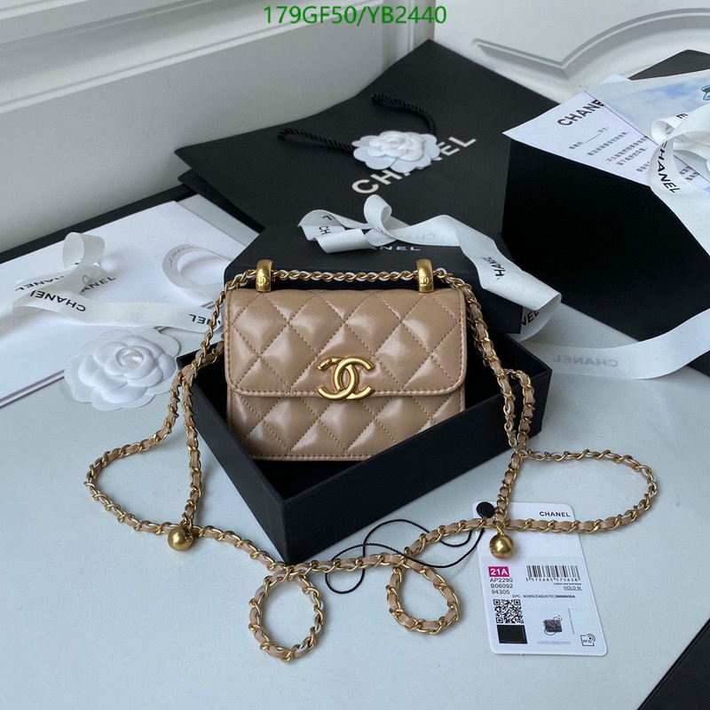 Chanel Bags -(Mirror)-Diagonal-,Code: YB2440,$: 179USD