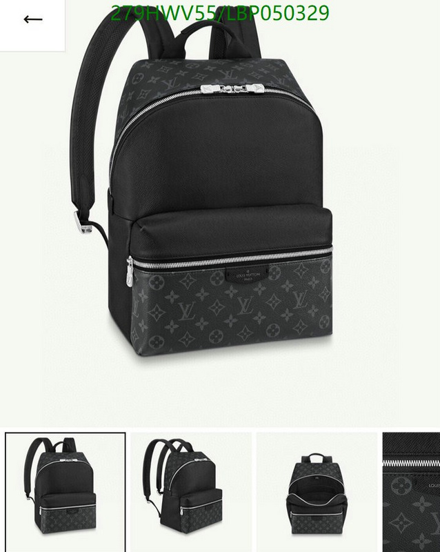 LV Bags-(Mirror)-Backpack-,Code: LBP050329,$: 279USD