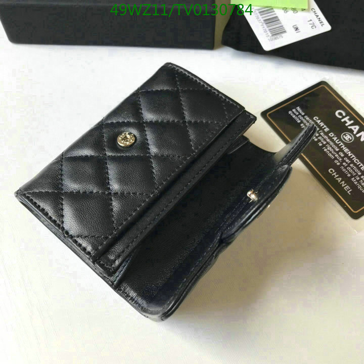 Chanel Bags ( 4A )-Wallet-,Code: TV0130784,$: 49USD