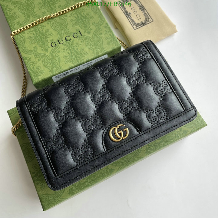 Gucci Bag-(4A)-Diagonal-,Code: HB3546,$: 85USD