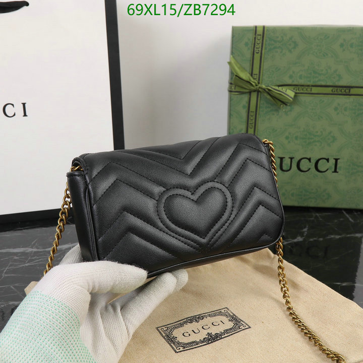 Gucci Bag-(4A)-Marmont,Code: ZB7294,$: 69USD