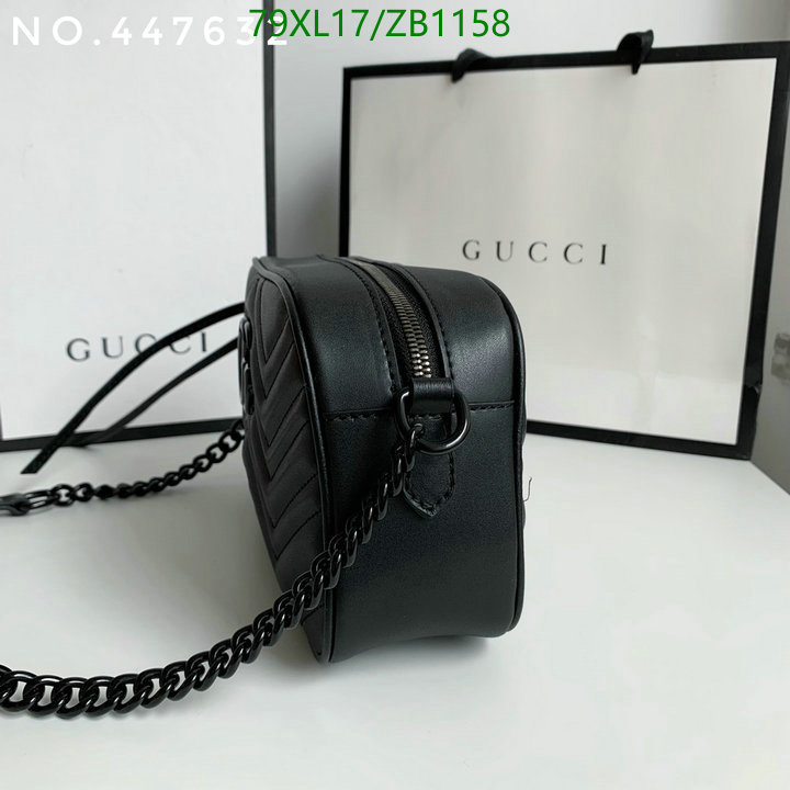 Gucci Bag-(4A)-Marmont,Code: ZB1158,$: 79USD