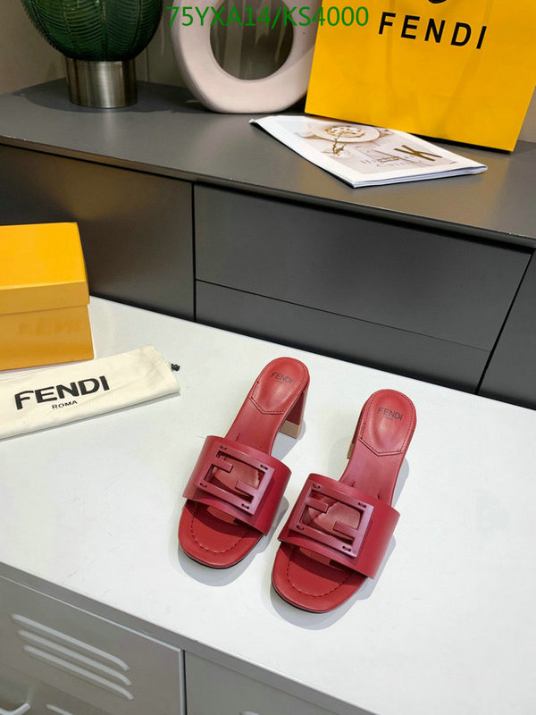 Women Shoes-Fendi, Code: KS4000,$: 75USD