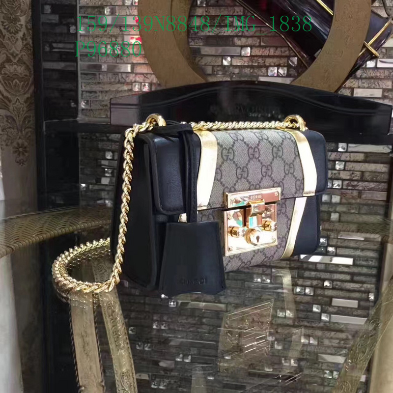 Gucci Bag-(Mirror)-Padlock,Code: GGB112751,$: 159USD