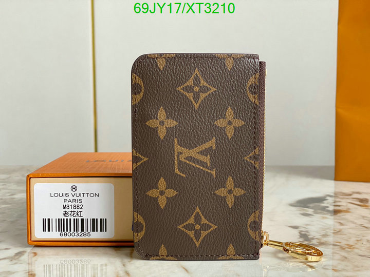 LV Bags-(Mirror)-Wallet-,Code: XT3210,$: 69USD