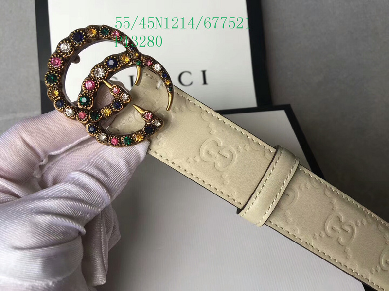 Belts-Gucci, Code： GGP010414,$: 55USD