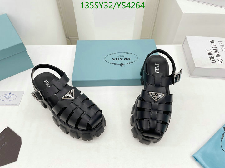 Women Shoes-Prada, Code: YS4264,$: 135USD