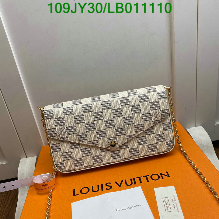 LV Bags-(Mirror)-New Wave Multi-Pochette-,Code: LB011110,$: 109USD