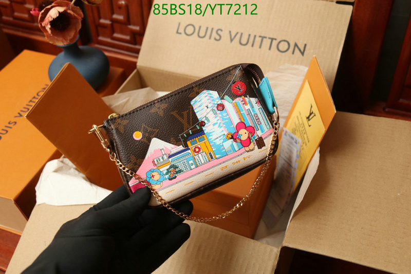 LV Bags-(Mirror)-Wallet-,Code: YT7212,$: 85USD