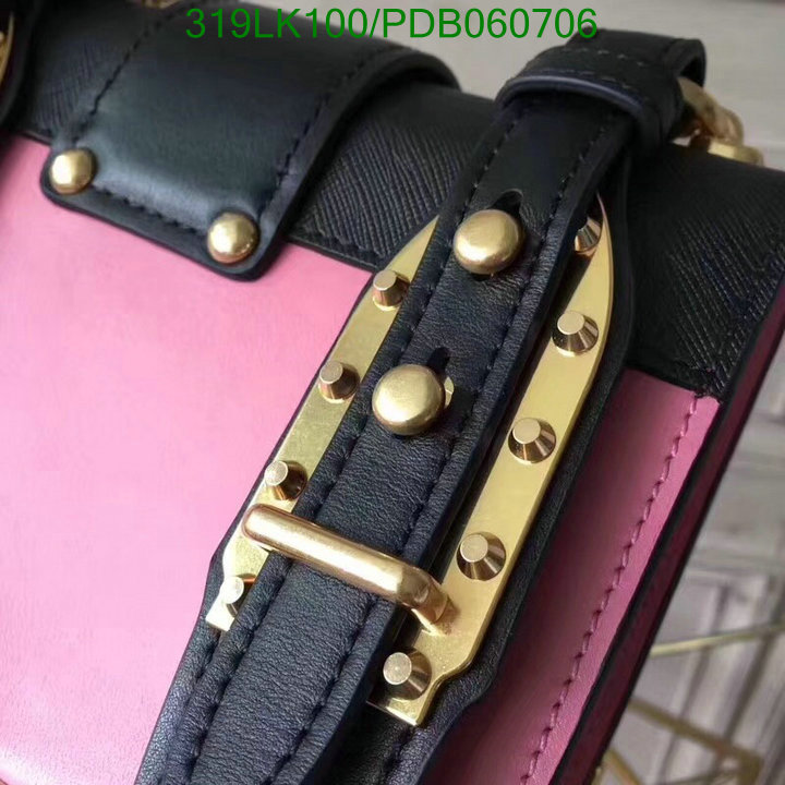 Prada Bag-(Mirror)-Diagonal-,Code: PDB060706,$: 319USD