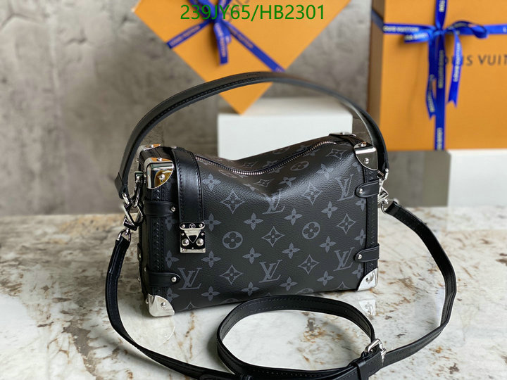 LV Bags-(Mirror)-Petite Malle-,Code: HB2301,$: 239USD