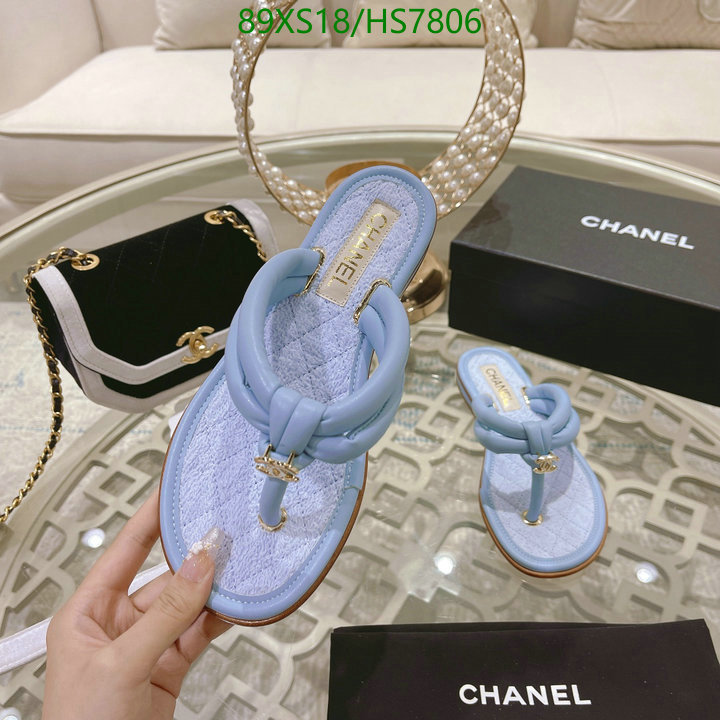 Women Shoes-Chanel, Code: HS7806,$: 89USD