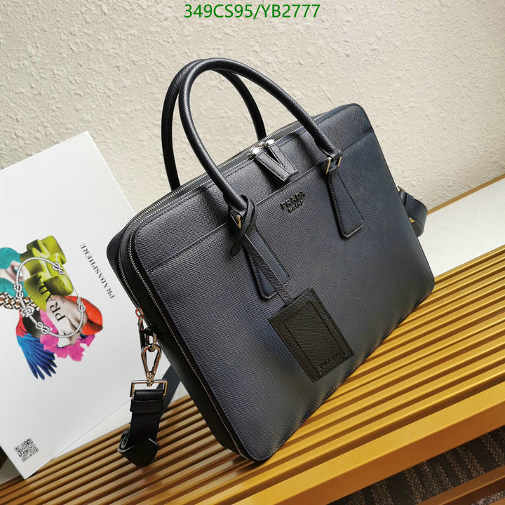 Prada Bag-(Mirror)-Handbag-,Code: YB2777,$: 349USD