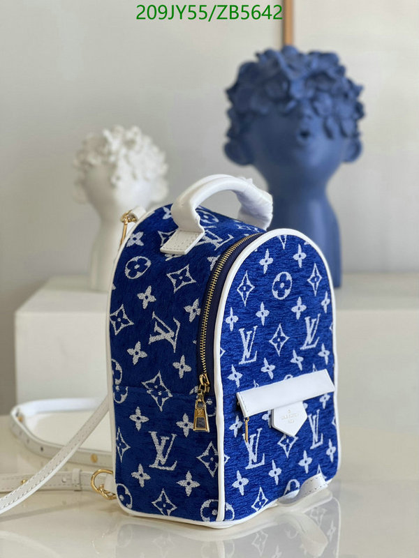 LV Bags-(Mirror)-Backpack-,Code: ZB5642,$: 209USD
