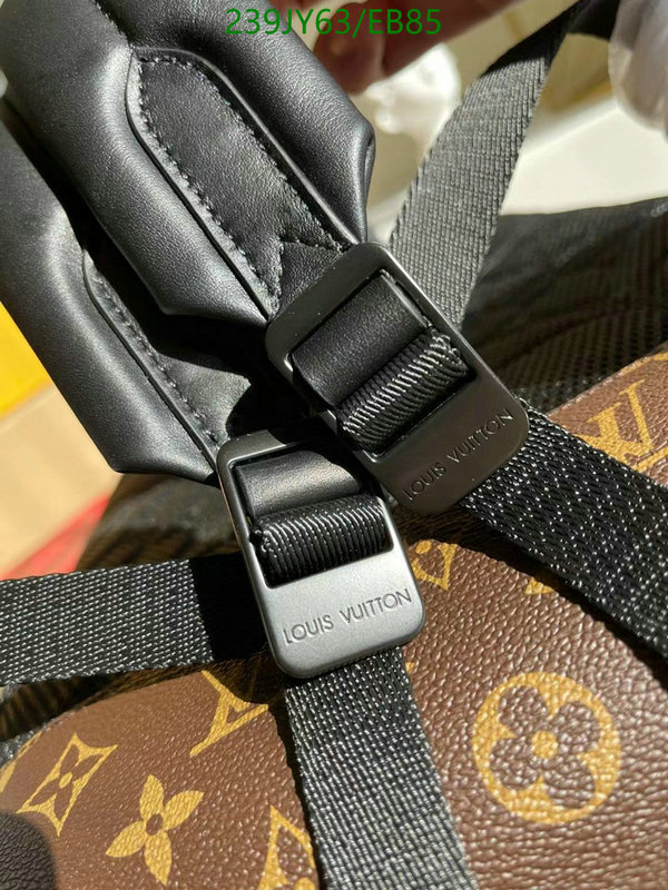 LV Bags-(Mirror)-Backpack-,Code: EB85,$: 239USD