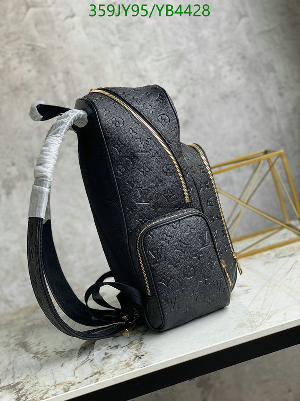 LV Bags-(Mirror)-Backpack-,Code: YB4428,$: 359USD