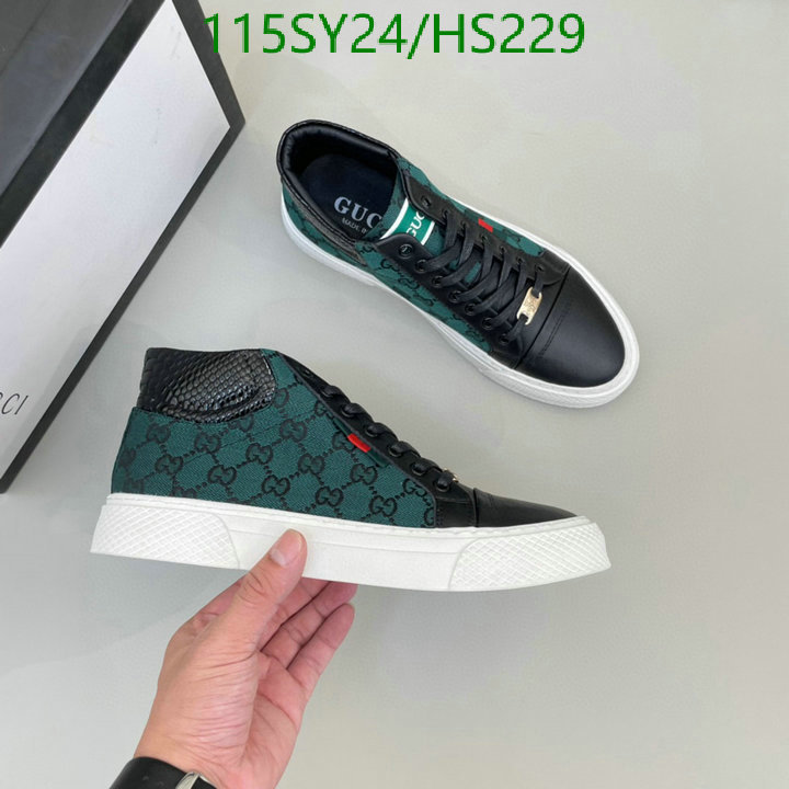 Men shoes-Gucci, Code: HS229,$: 115USD