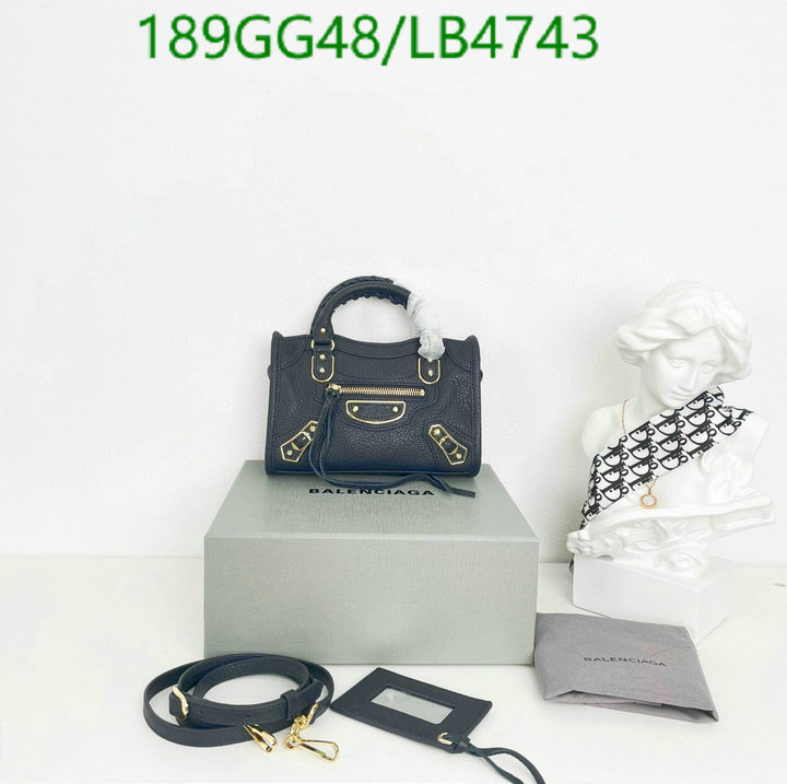 Balenciaga Bag-(Mirror)-Neo Classic-,Code: LB4743,$: 189USD