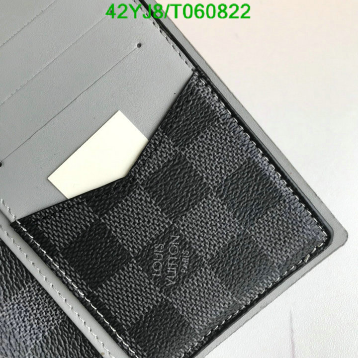 LV Bags-(4A)-Wallet-,Code: T060822,$: 42USD