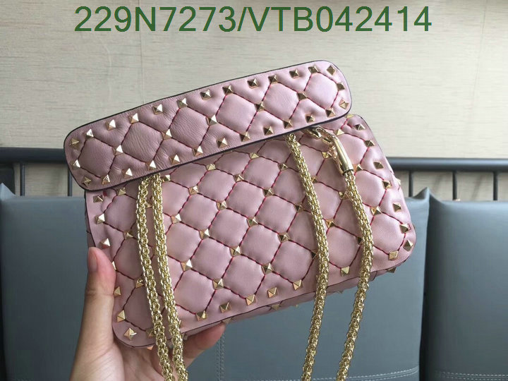 Valentino Bag-(Mirror)-Rockstud Spike,Code: VTB042414,$:229USD