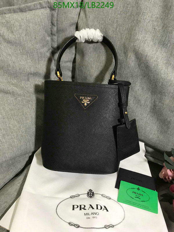 Prada Bag-(4A)-Diagonal-,Code: LB2249,$: 85USD