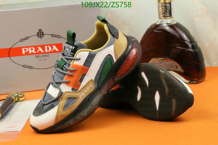 Men shoes-Prada, Code: ZS758,$: 109USD