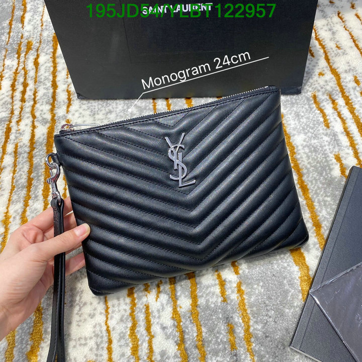 YSL Bag-(Mirror)-Clutch-,Code: YLBT122957,$:195USD