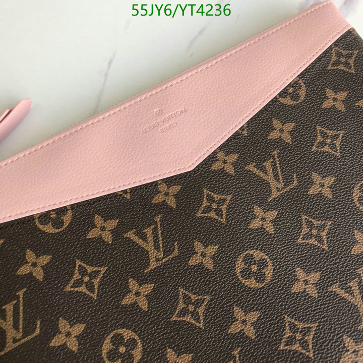 LV Bags-(4A)-Wallet-,Code: YT4236,$: 55USD