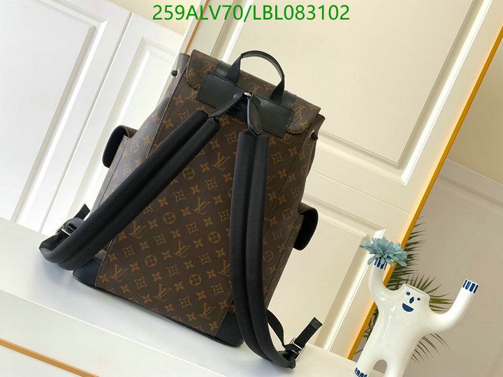 LV Bags-(Mirror)-Backpack-,Code: LBL083102,$: 259USD