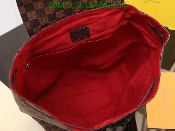 LV Bags-(4A)-Backpack-,Code: LBP042054,$: 89USD