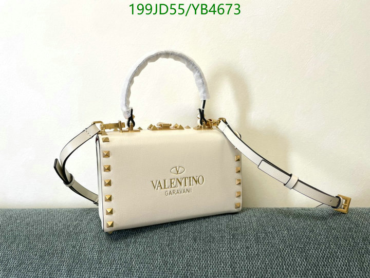 Valentino Bag-(Mirror)-Handbag-,Code: YB4673,$: 199USD