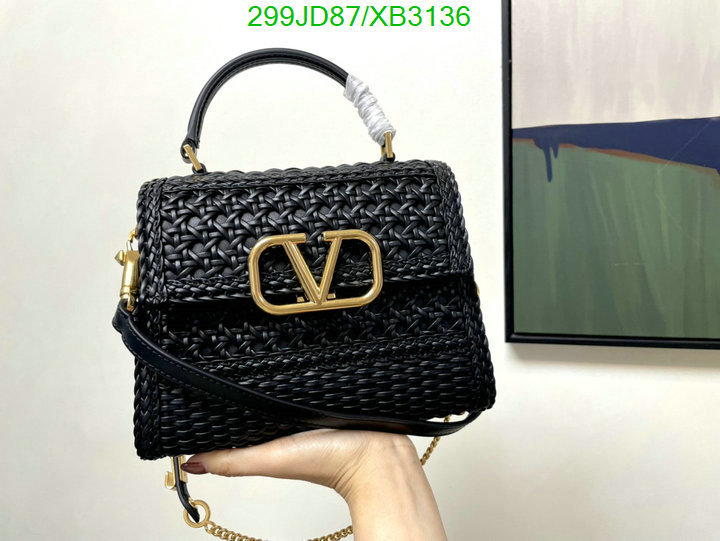 Valentino Bag-(Mirror)-Handbag-,Code: XB3136,$: 299USD