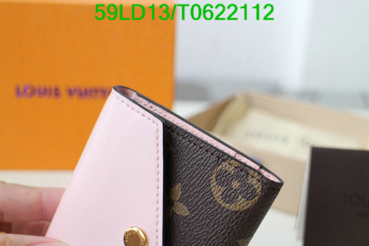 LV Bags-(Mirror)-Wallet-,Code: T0622112,$: 59USD