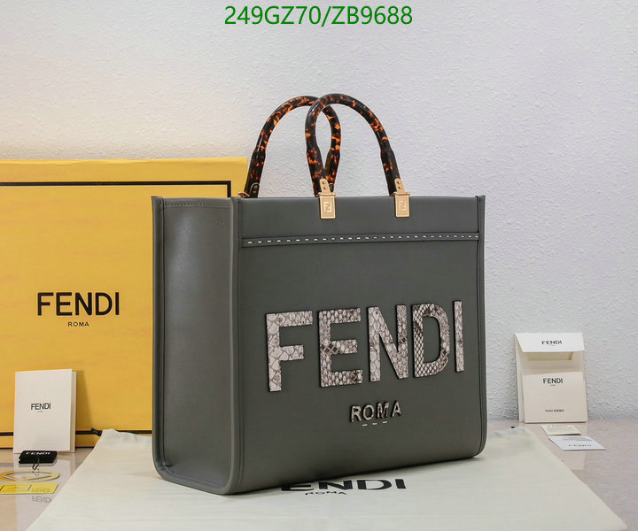 Fendi Bag-(Mirror)-Sunshine,Code: ZB9688,$: 249USD