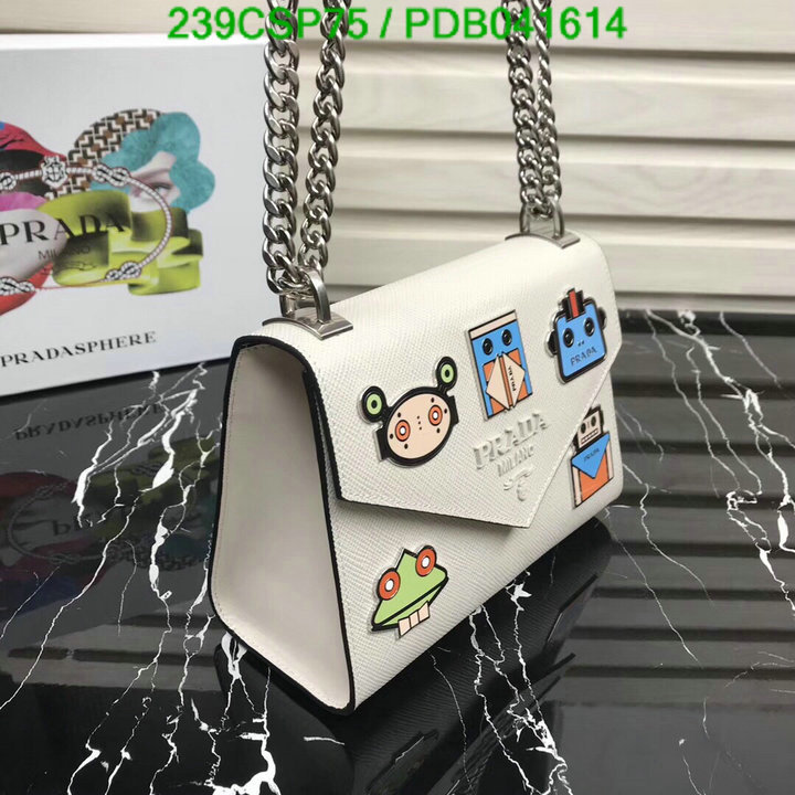 Prada Bag-(Mirror)-Diagonal-,Code: PDB041614,$: 239USD