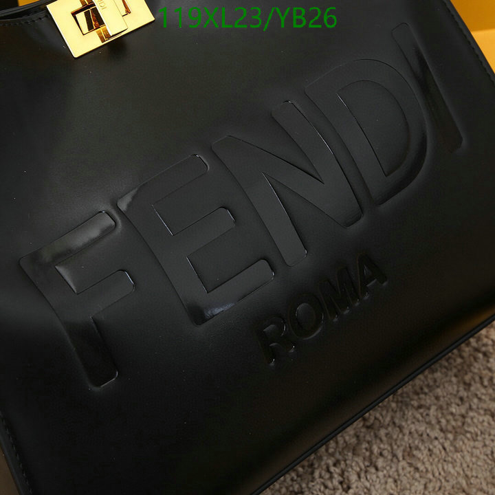 Fendi Bag-(4A)-Peekaboo,Code: YB26,$: 119USD