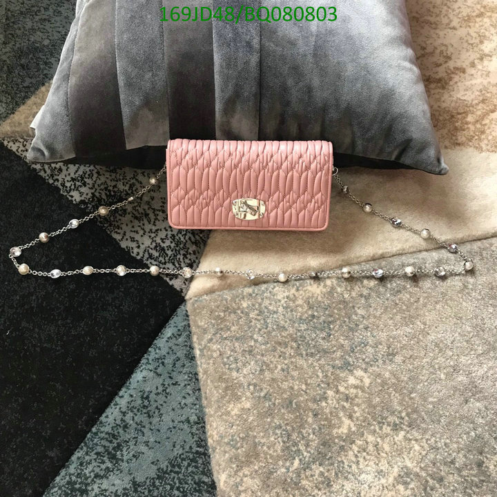 Miu Miu Bag-(Mirror)-Diagonal-,Code: BQ080803,$: 169USD