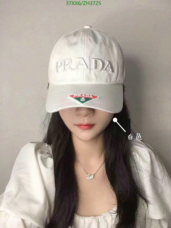 Cap -(Hat)-Prada, Code: ZH3725,$: 37USD