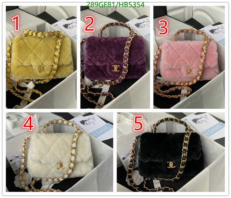 Chanel Bags -(Mirror)-Diagonal-,Code: HB5354,$: 289USD
