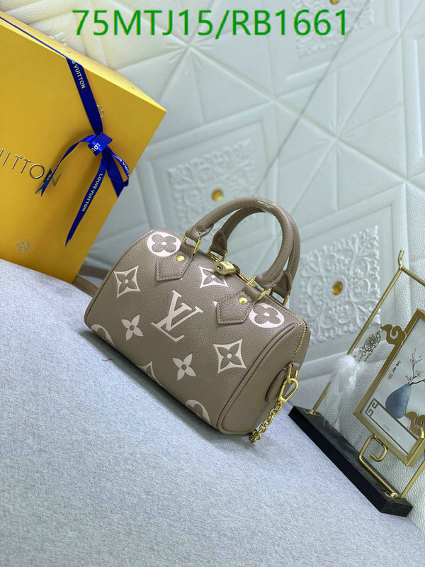 LV Bags-(4A)-Speedy-,Code: RB1661,$: 75USD