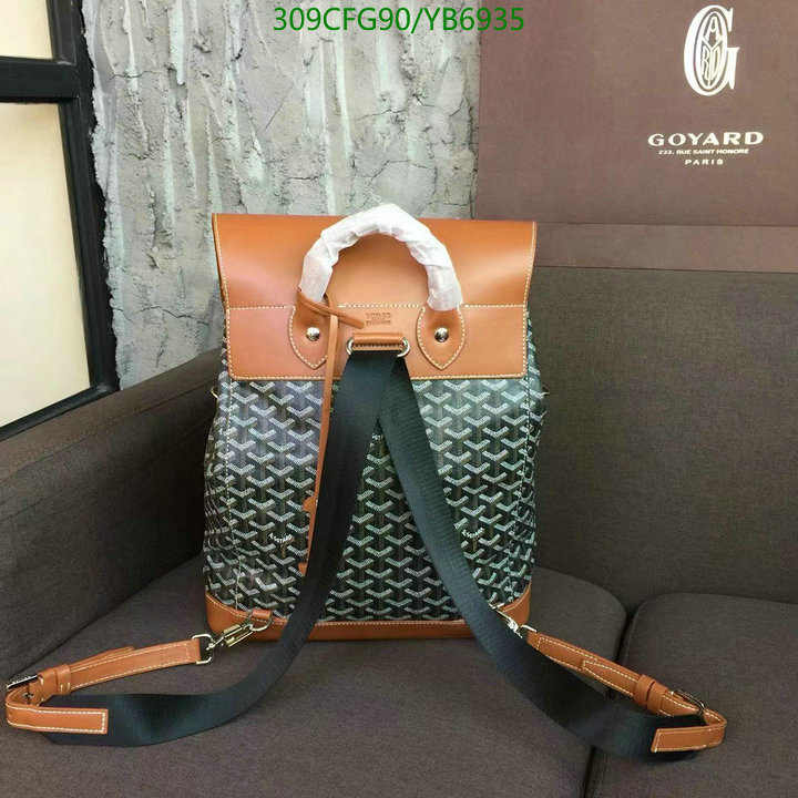 Goyard Bag-(Mirror)-Backpack-,Code: YB6935,$: 309USD