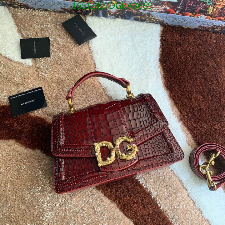 D&G Bag-(4A)-Handbag-,Code: DGBA3669,$: 165USD