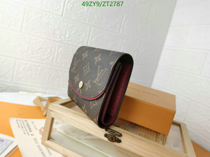 LV Bags-(4A)-Wallet-,Code: ZT2787,$: 49USD