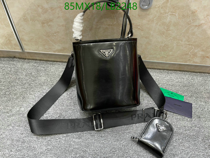 Prada Bag-(4A)-Diagonal-,Code: LB2248,$: 85USD