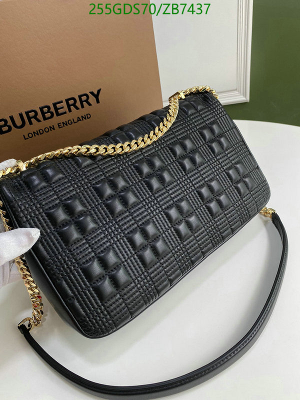 Burberry Bag-(Mirror)-Diagonal-,Code: ZB7437,$: 255USD