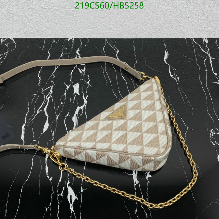 Prada Bag-(Mirror)-Triangle,Code: HB5258,$: 219USD