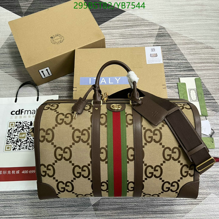 Gucci Bag-(Mirror)-Handbag-,Code: YB7544,$: 295USD